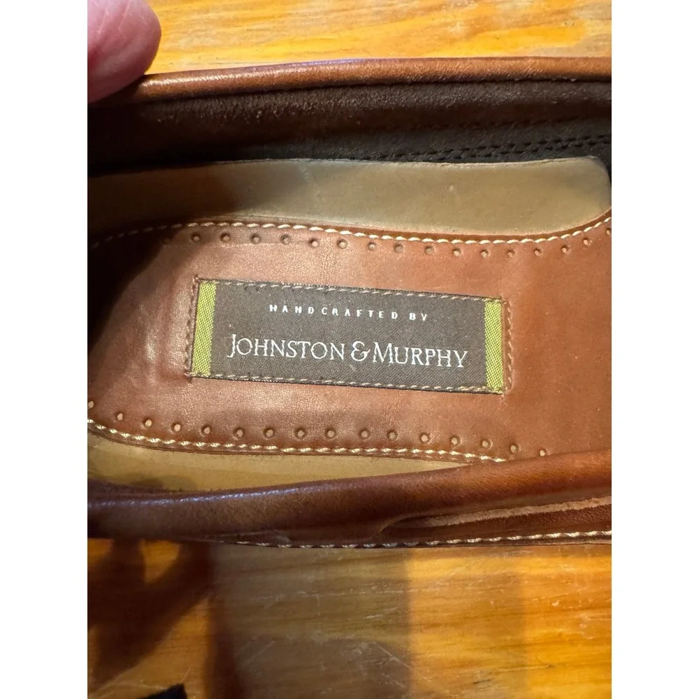 Johnston & Murphy Leather‎ Tassel Loafers Size 8.5 M